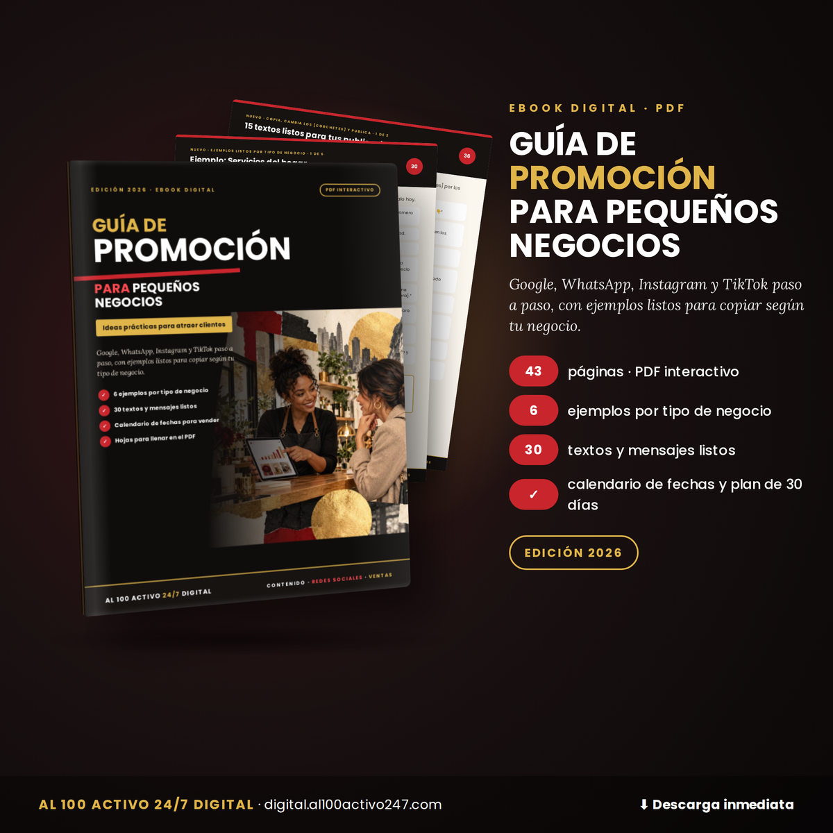 Guía de Promoción para Pequeños Negocios – Edición 2026 (PDF)