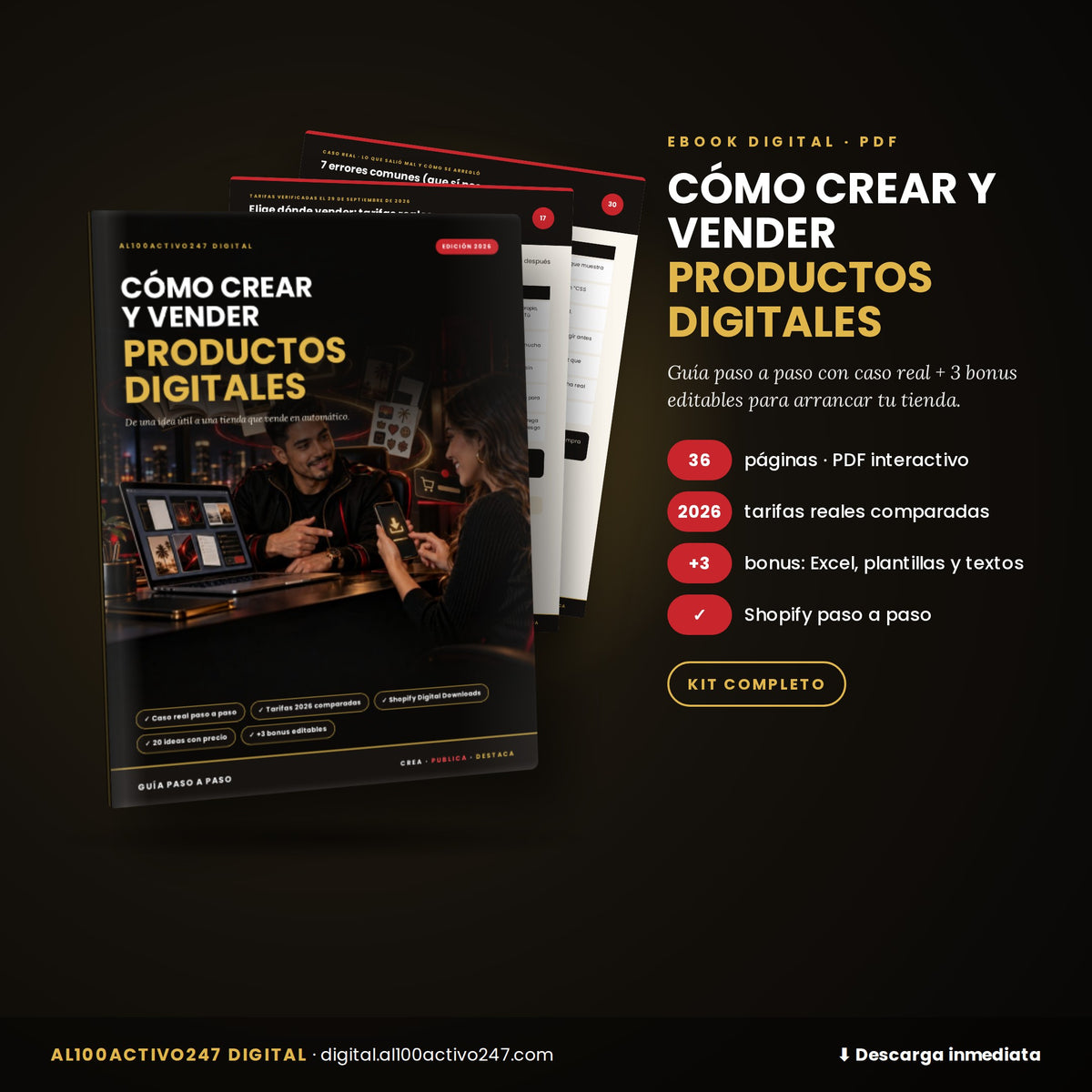 Cómo Crear y Vender Productos Digitales – Edición 2026 (PDF)