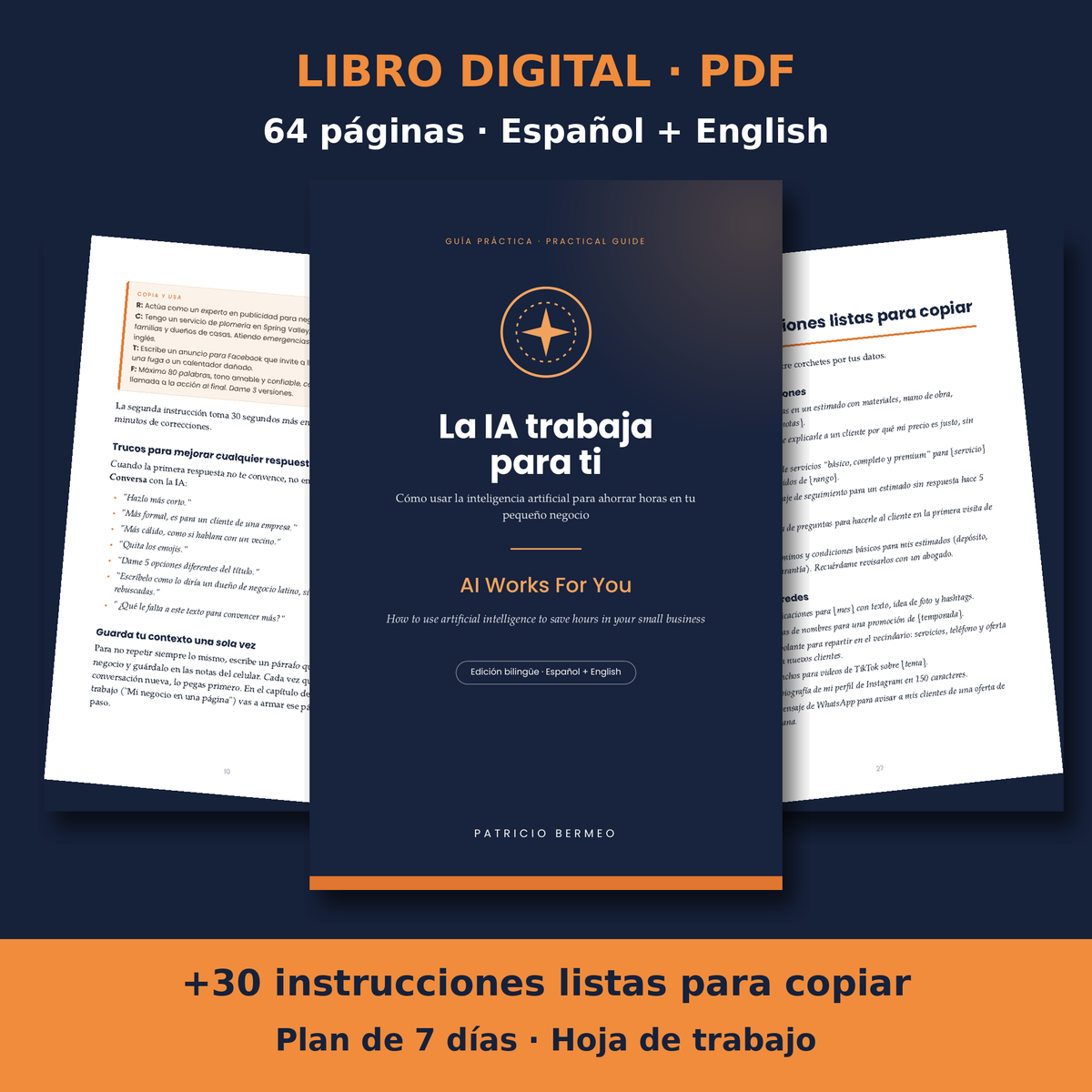 La IA trabaja para ti – Libro digital bilingüe (PDF)