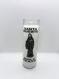 Vela Santa Muerte Blanca