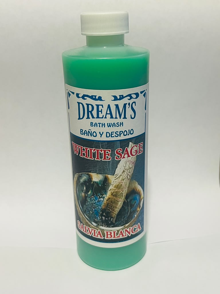 Baño White Sage (Salvia Blanca) — Botella 8 oz