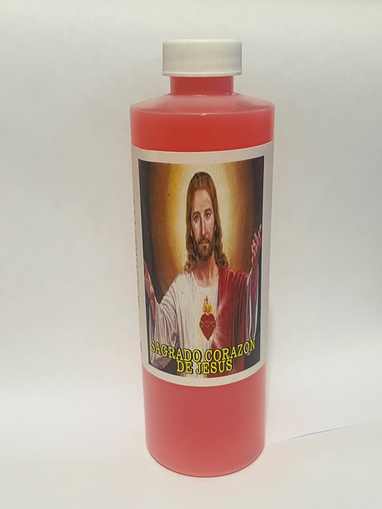 Baño Sagrado Corazón de Jesús — Botella 8 oz