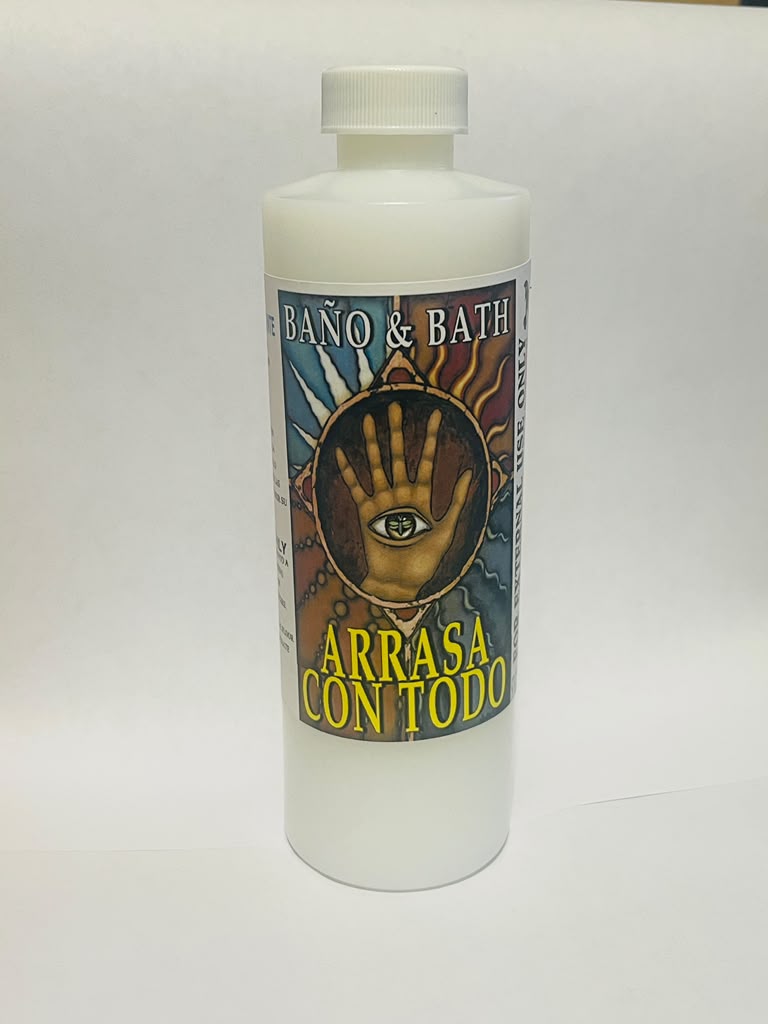 Baño Arrasa Con Todo — Botella 8 oz
