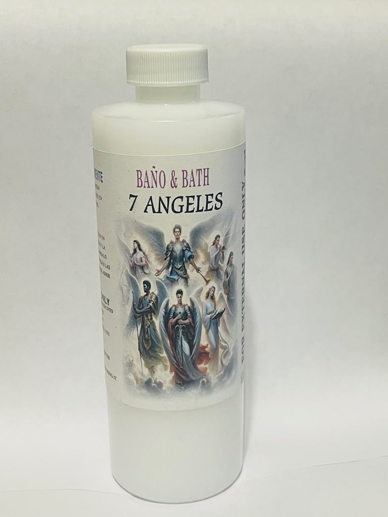 Baño 7 Ángeles — Botella 8 oz